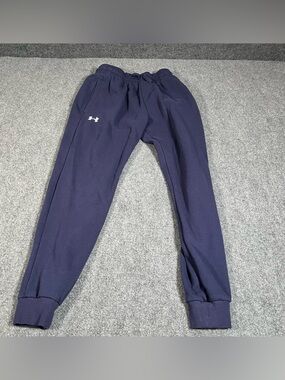 Under Armour Joggers Men’s Medium Navy Blue Athletic Performance Athleisure